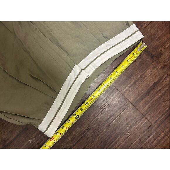 WAYF (NORDSTROMS) Green Preston Pleated Wide Leg Pants, Sz Large, MP $99 - Picture 5 of 10